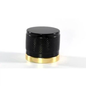 غطاء زجاجة عطر الألومنيوم الأسود