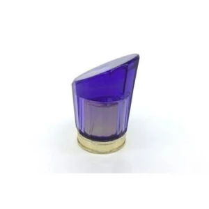 غطاء عطر بلاستيكي أكريليك أزرق أنيق